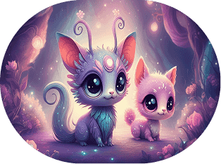 Illustration representing hundreds of unique pets